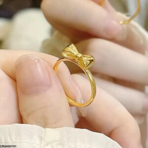 Golden Bow Ring