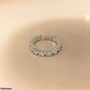 Round Stone Ring Adjustable