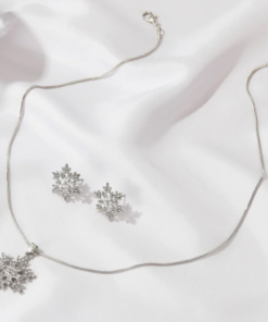Silver Snow Pendant
